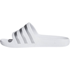 Adidas Adilette Aqua K Jr F35555 hjemmesko hvid 1
