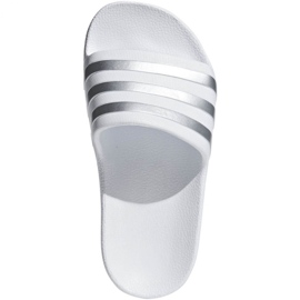 Adidas Adilette Aqua K Jr F35555 hjemmesko hvid 2