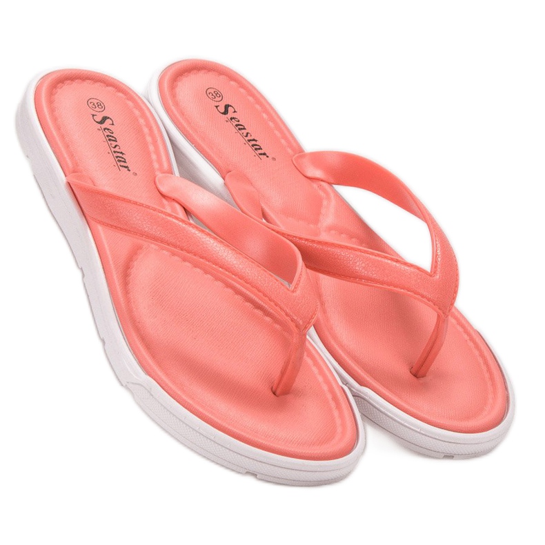 Seastar Gummi flip-flops lyserød 1