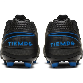 Nike Tiempo Legend 8 Academy FG / MG Jr AT5732 004 fodboldsko sort sort 4