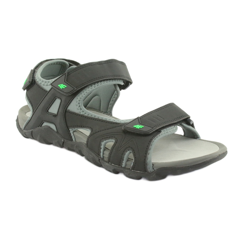 Sandaler 4F M H4L19-SAM003 20S sort grøn 2