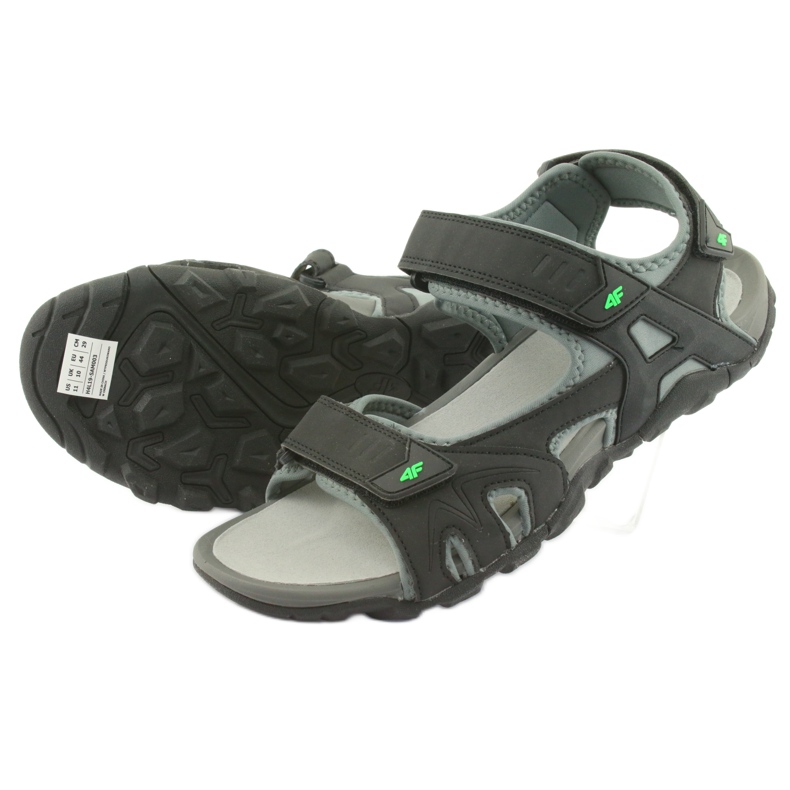 Sandaler 4F M H4L19-SAM003 20S sort grøn 9
