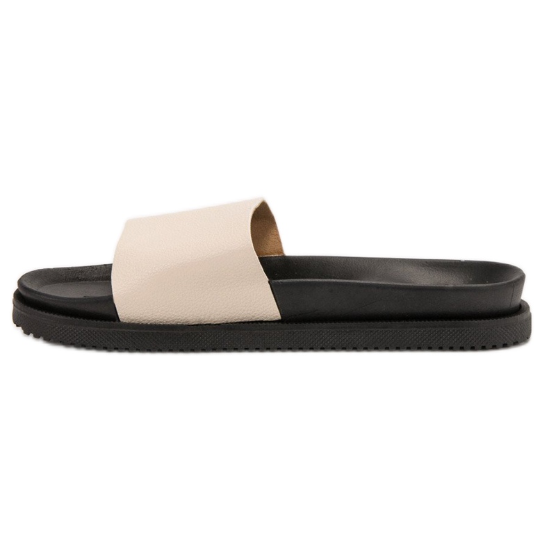 Clowse Beige tøfler til kvinder 1