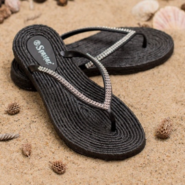Seastar Klip-klapper Med Cubic Zirconia sort 1