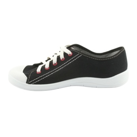 Befado ungdomssko 244Q019 hvid sort 2