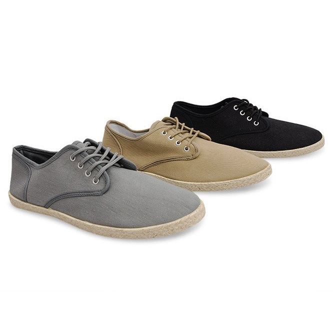 Sneakers Espadrilles Straw 8740 kamelsål brun 1