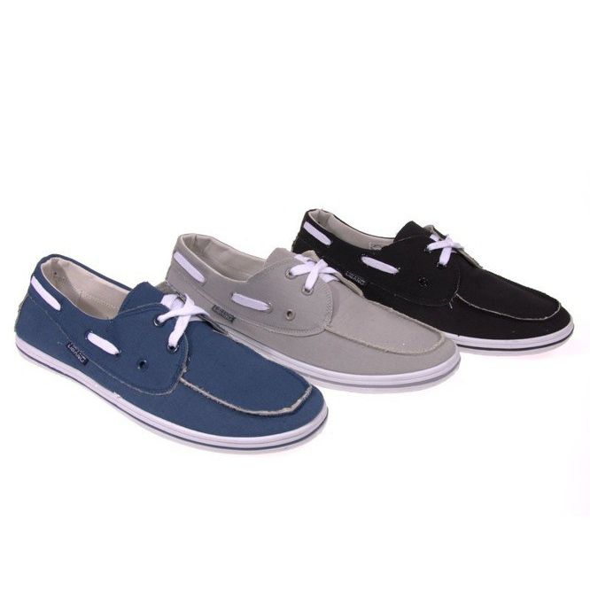 Navy loafers 417 Sort 1