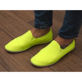 Lycra BL180 gule slip-on sneakers 1