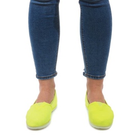 Lycra PT7205 gule slip-on sneakers 2