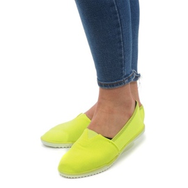 Lycra PT7205 gule slip-on sneakers 1