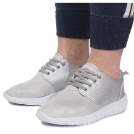 Sølv Sports Sneakers grå 1