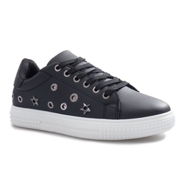 Sorte sneakers stjerner Toulouse 1