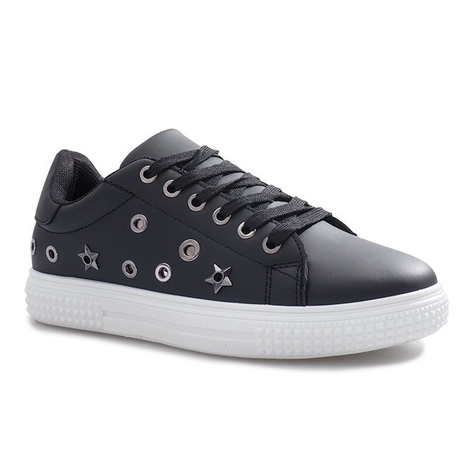 Sorte sneakers stjerner Toulouse 1