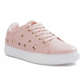 Pink sneakers stjerner Toulouse lyserød 2