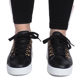 Sorte sneakers fra Rucola 1