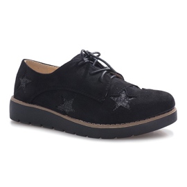Sorte loafers med Big Stars 1