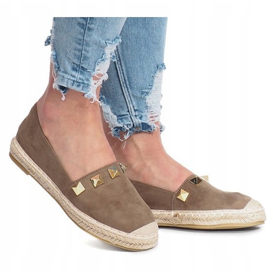Gold Sun oliven espadriller flerfarvet grøn 2