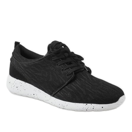 Sorte mænds sportssko M637-1 1