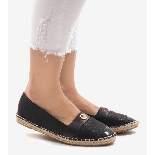 Sort GFXWFD2 espadriller 1