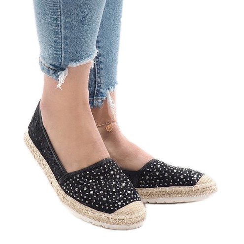 Sort H6560 espadriller 1