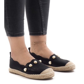 Sort A7-002 espadriller 1