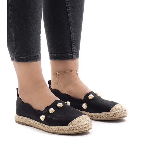 Sort A7-002 espadriller 1