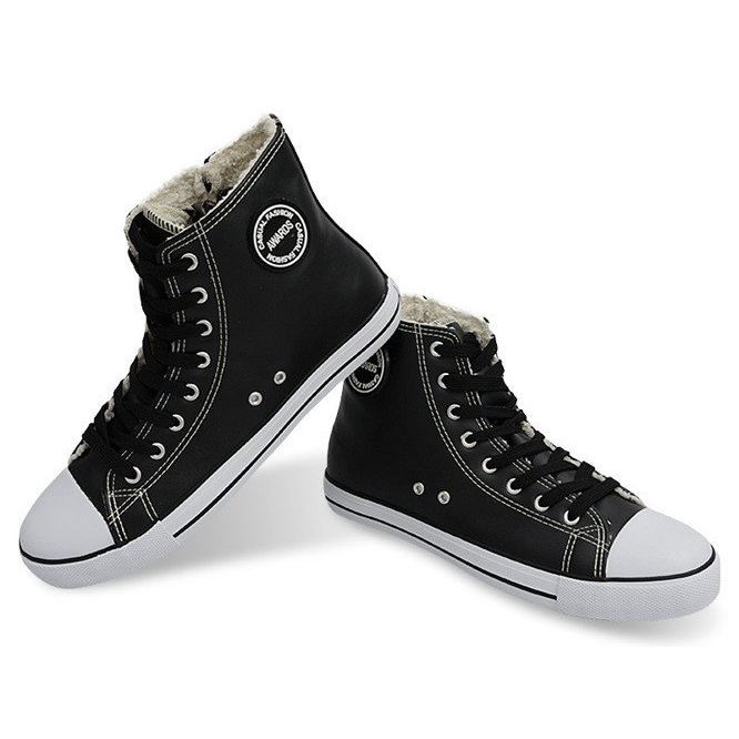 Højisolerede Sneakers 6209-3 Sort 1
