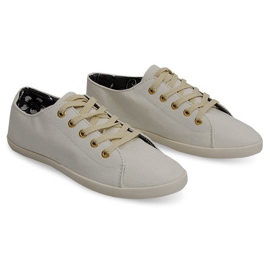Stof Sneakers 605 Hvid 2