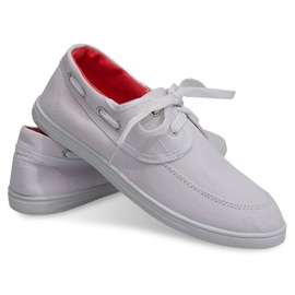 Cloth Loafers Sneakers VB14 Hvid 1
