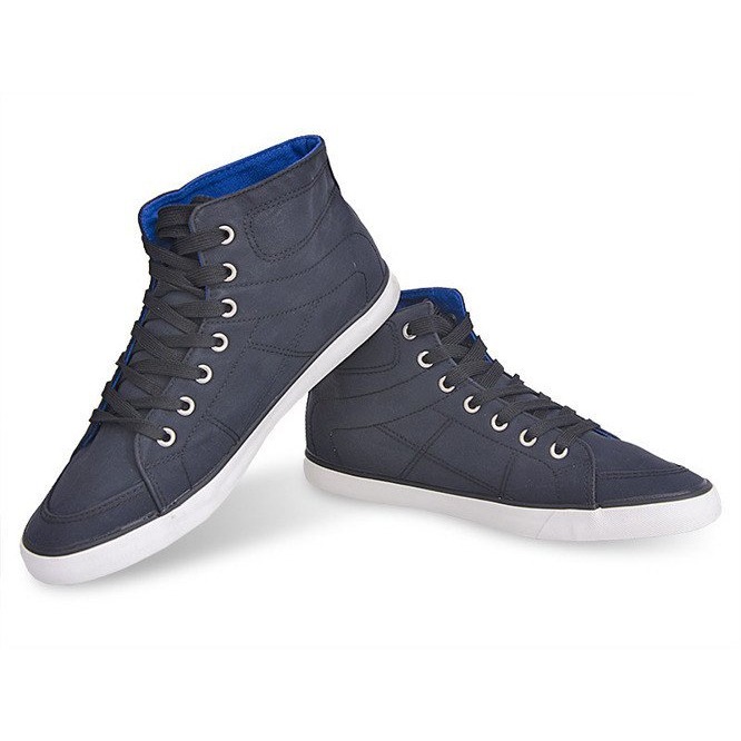 High Casual 033 sorte sneakers 1