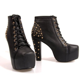 Støvler Solid In Heels K771 Black sort 1