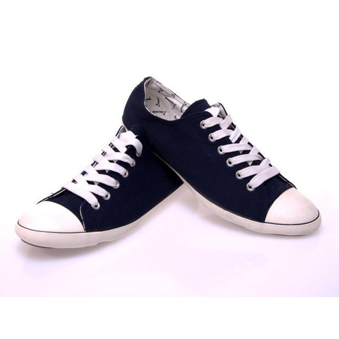 Sneakers From Fabric 123 Marineblå 1