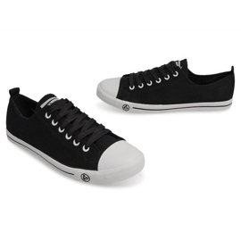 Klassiske sneakers 9911 sort 1