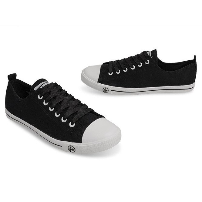 Klassiske sneakers 9911 sort 1