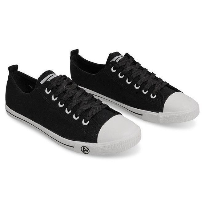 Klassiske sneakers 9911 sort 2