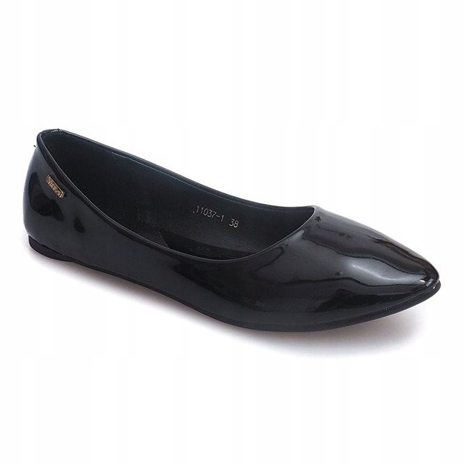 Lakerede ballerinaer 11037 Sort 1