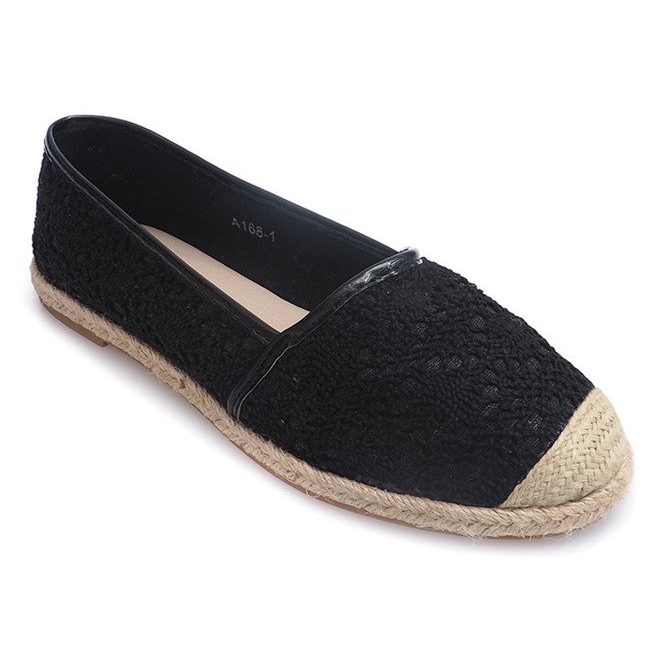 Ballerinas Espadrilles A168 Sort 1