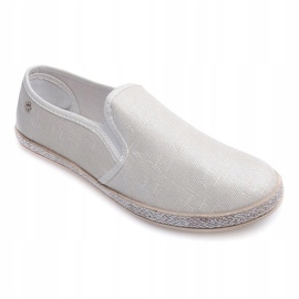 Skinnende sneakers Espadrilles B740 Hvid 1