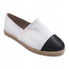 Linned Espadrilles 760 hvide sneakers sort 1