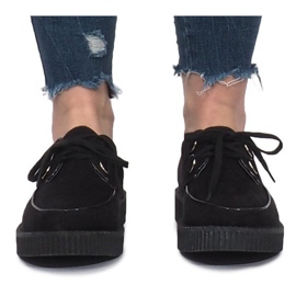 Creepers Støvler På 060SS Sort Platform 1
