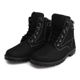 Timberki Trappers TL042-11 Sort 1