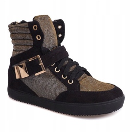 Høje sneakers 6981 Sort 1