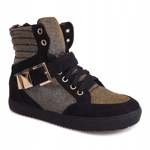 Høje sneakers 6981 Sort 1