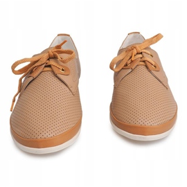 Openwork Jazz Sko CS002 Camel brun 2