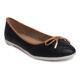 Ballerinas Med Sløjfe CS003 Sort 1