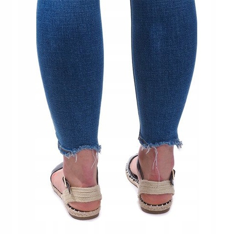 Sandaler Espadrilles Ballerinas 6351 Sort 2