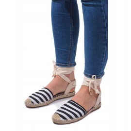 Sandaler Espadrilles Ballerinas 6368 Sort 1