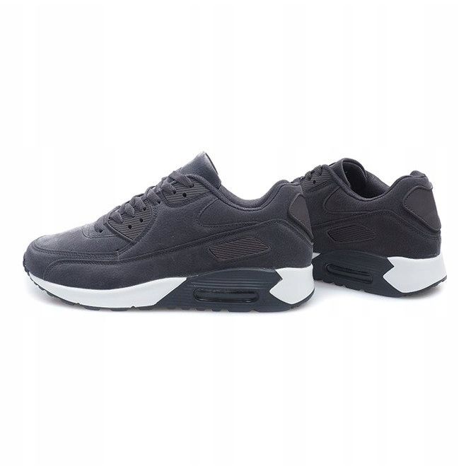Sportssko Sneakers Suede Z2014-6 D. Grå 1