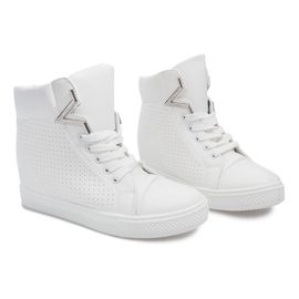 Wedge Sneakers 29332-2 Hvid 2