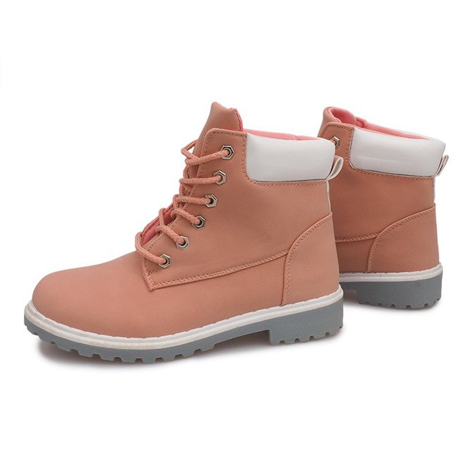 Timberki Trapery 6612 Pink lyserød 1